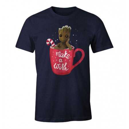 T-Shirt Groot Make a Wish MARVEL