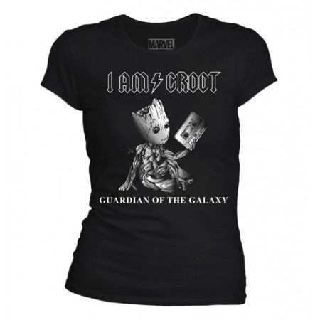 T-Shirt Groot Rock femme
