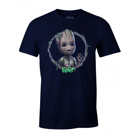 T-Shirt I am Groot Wood MARVEL