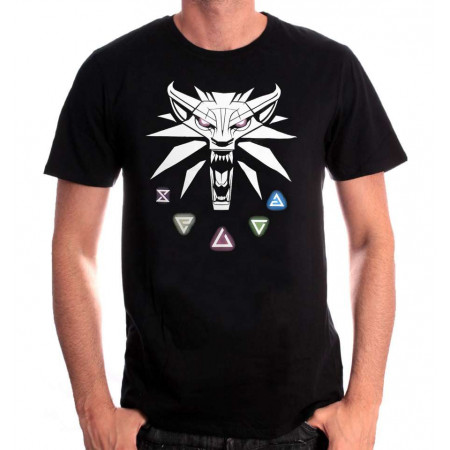 T-shirt The Witcher Signes