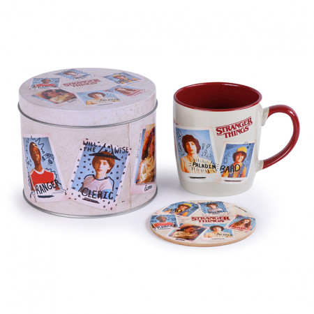 Tasse Sous verre et Boite Stranger Things photos