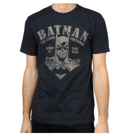 Tee-Shirt Noir Vintage Victory Batman