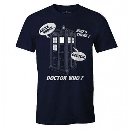Tee-Shirt Doctor Who Homme Knock Knock