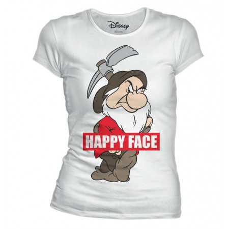 Tee-Shirt Happy Face Blanche Neige Disney