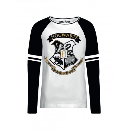Tee-Shirt Harry Potter femme Hogwarts Gold