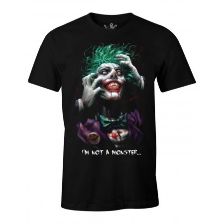 Tee Shirt Joker DC Comics I'm not a monster