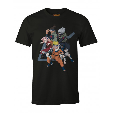 Tee-Shirt Naruto noir seven team