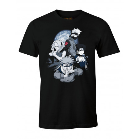 Tee-Shirt Naruto noir Team