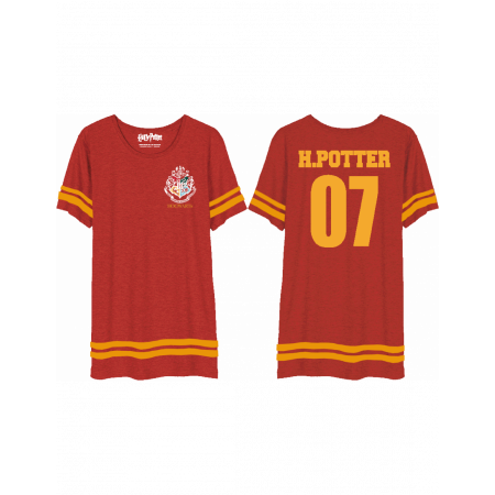 Tee-Shirt oversize Harry Potter femme Gryffondor 07