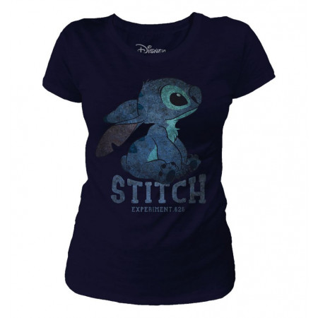 Tee-Shirt Stitch Bleu marine Experiment 626