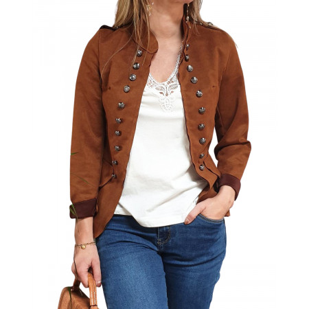 Veste officier camel