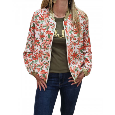 Bombers Faustine rouge