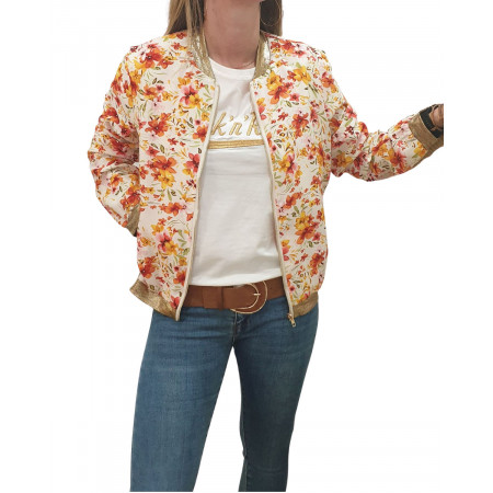 Bombers femme Elodie orange