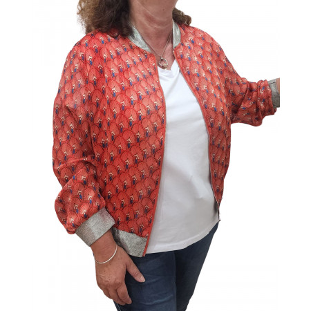 Bombers rouge Madeleine