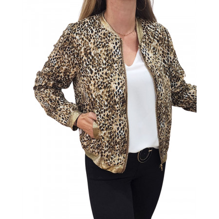 Bombers femme Ivanny marron