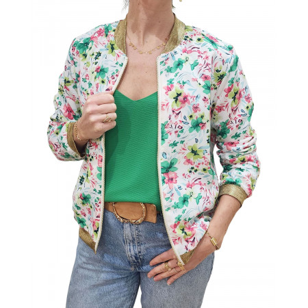 Bombers femme Elodie vert