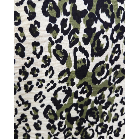 Bombers femme beige léopard kaki et noir Eowyn