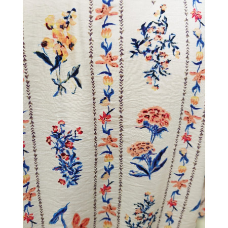 Bombers femme corail et bleu Gaudia